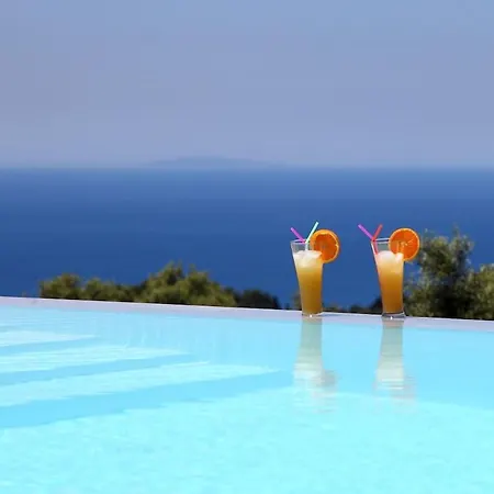 בית נופש Deluxe Eneri Pano Seaview-sunset