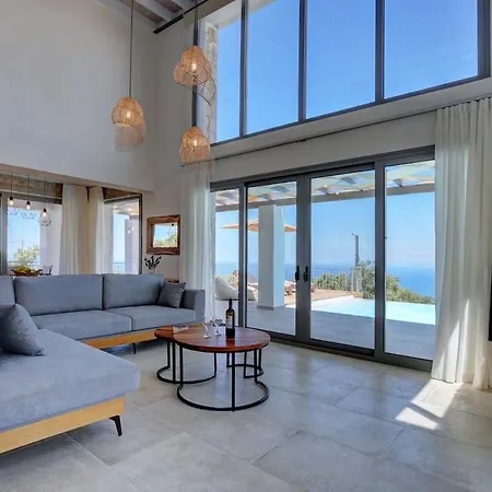 Deluxe Eneri Pano Seaview-sunset בית נופש Tsoukaládhes